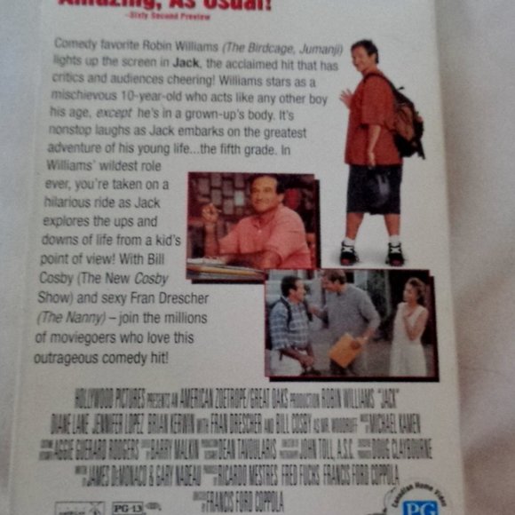 4 For $20 - Jack - VHS Movie - Picture 2 of 2